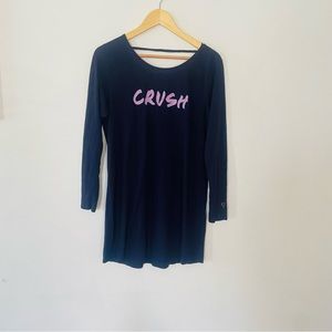 Victoria secrets blue  size large cotton night gown